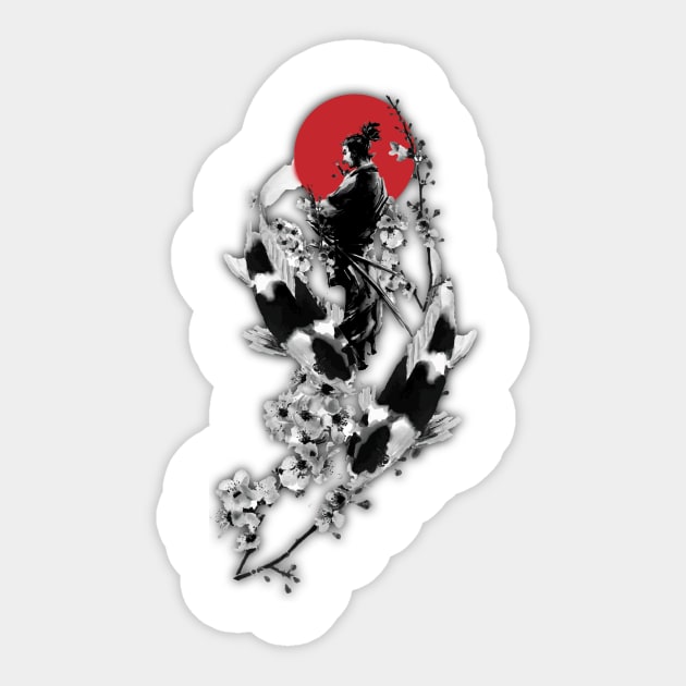 Koi Sticker by ReimagedDesign